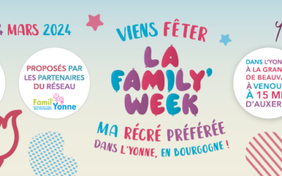 Family Week : Annulation de la journée de Dimanche