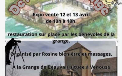Vernissage les 12 et 13 Avril à La Grange
