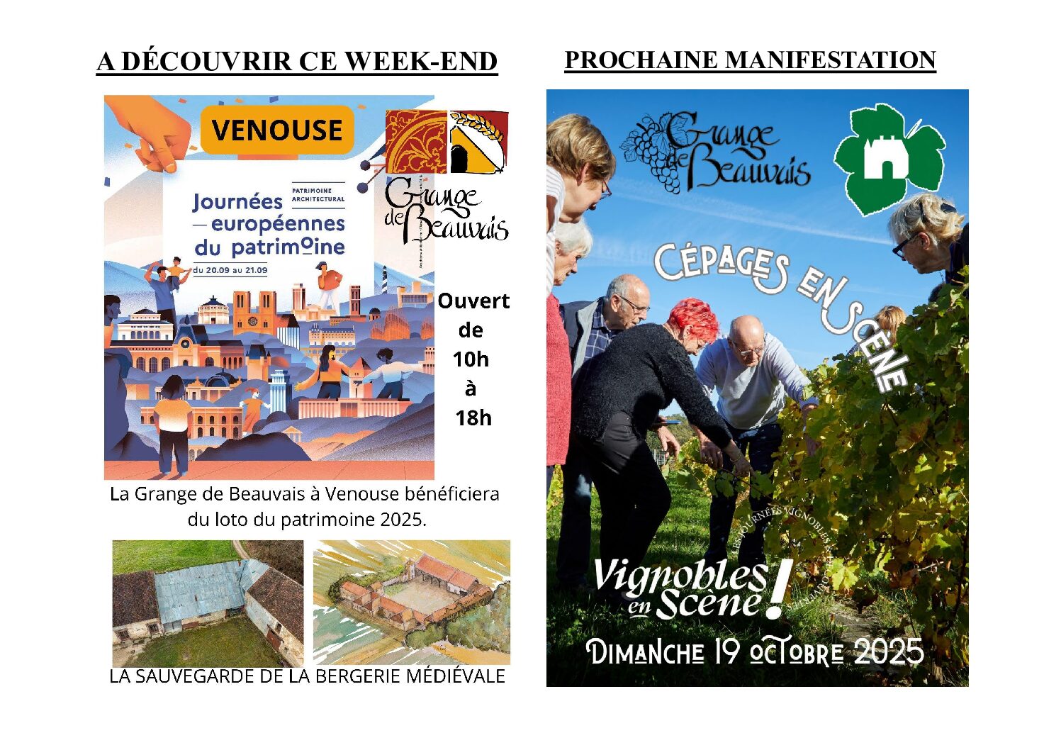 Les journées du patrimoine