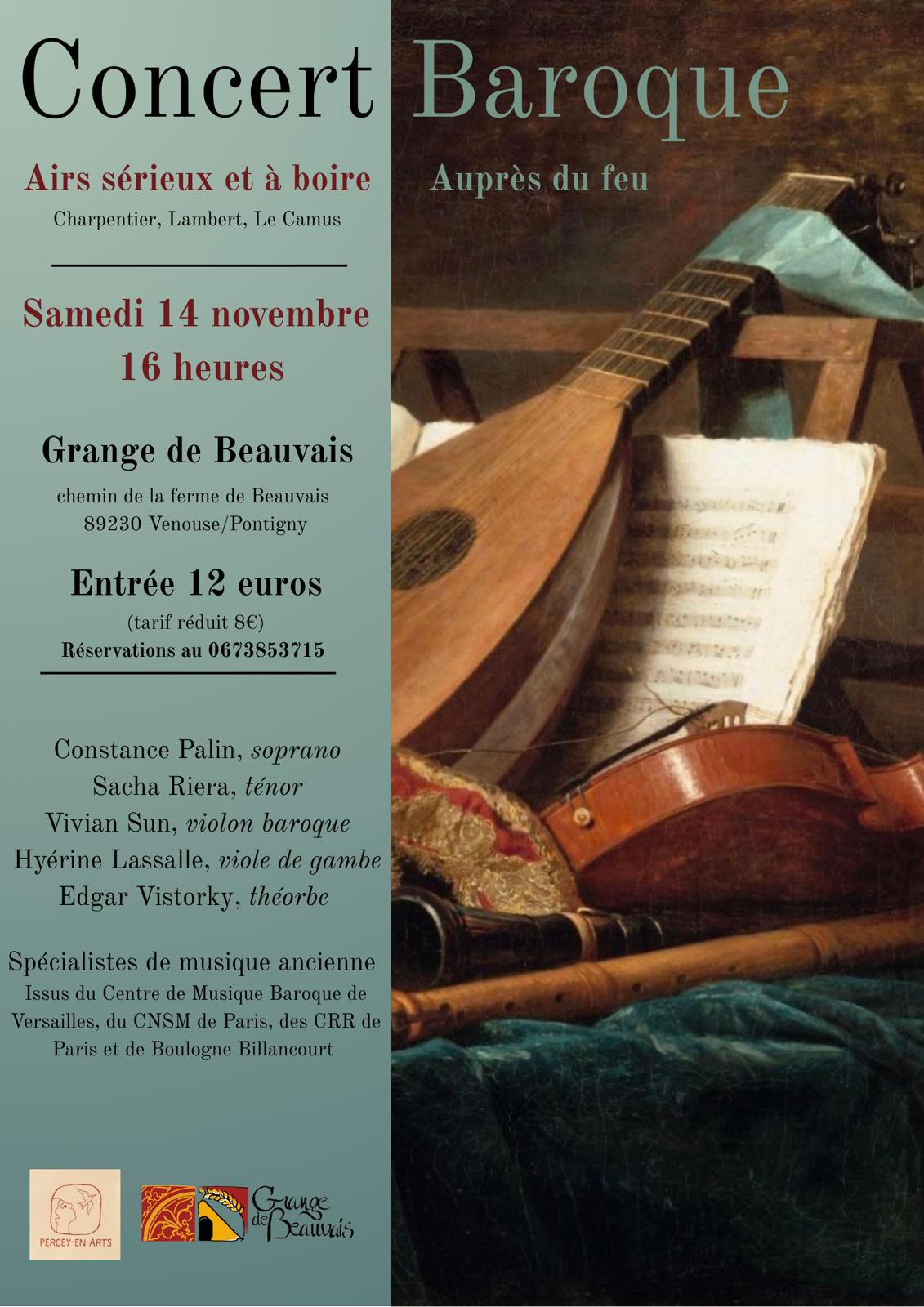 Affiche Concert Percey Randonnée